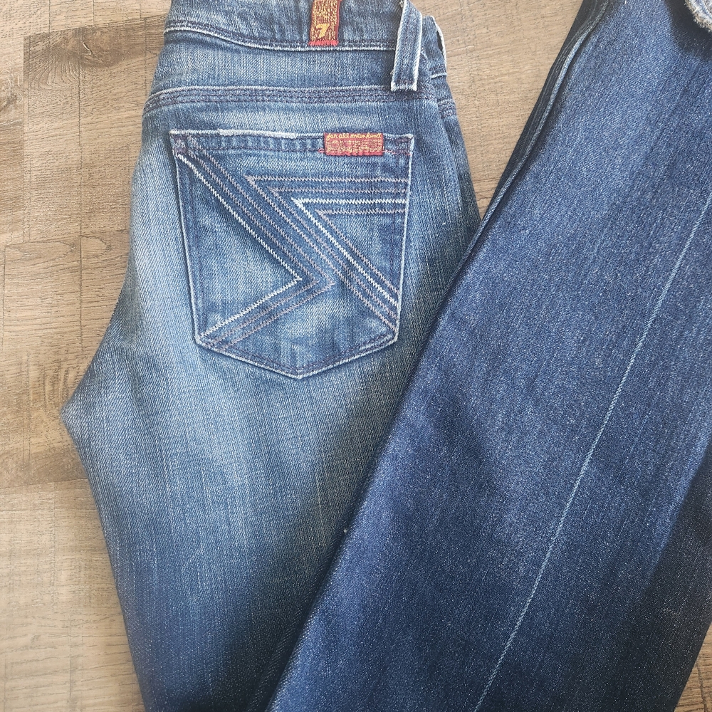 Women’s Blue Denim Jeans - Classic Mid Wash